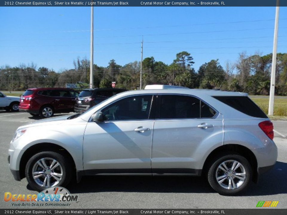 2012 Chevrolet Equinox LS Silver Ice Metallic / Light Titanium/Jet Black Photo #2