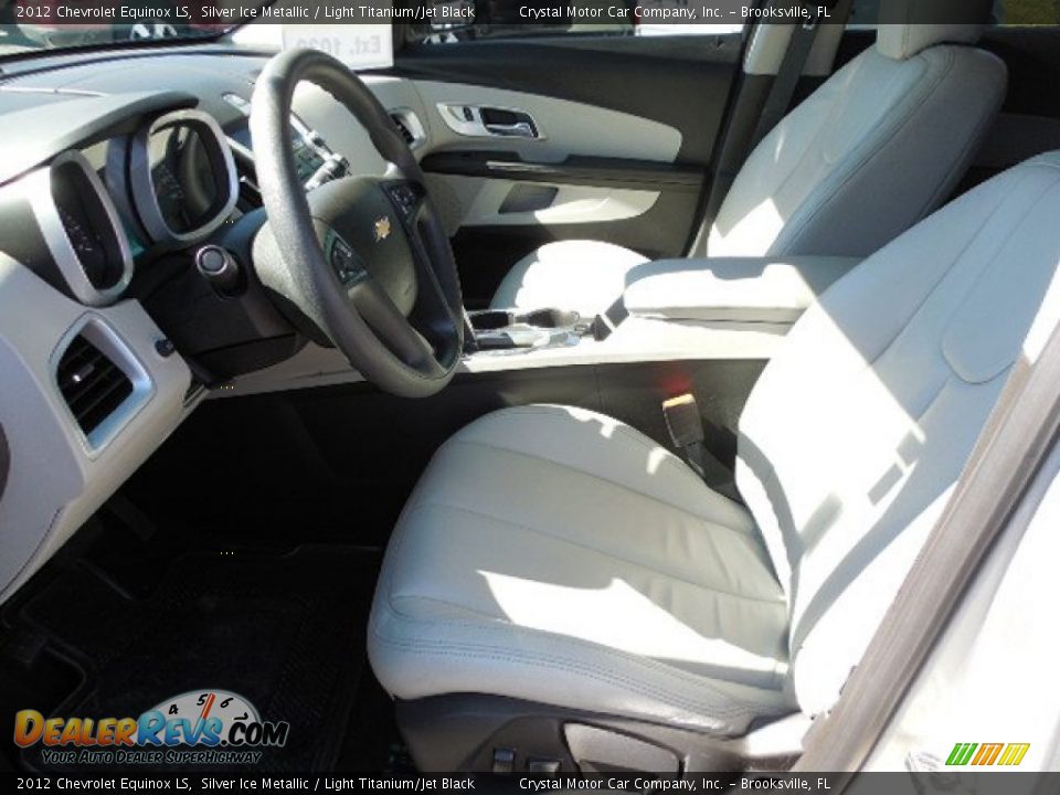2012 Chevrolet Equinox LS Silver Ice Metallic / Light Titanium/Jet Black Photo #4