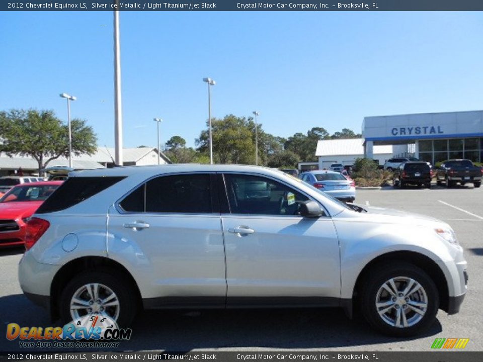 2012 Chevrolet Equinox LS Silver Ice Metallic / Light Titanium/Jet Black Photo #10