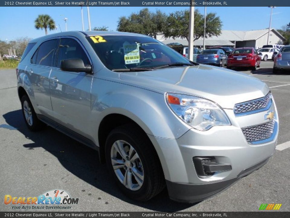 2012 Chevrolet Equinox LS Silver Ice Metallic / Light Titanium/Jet Black Photo #11