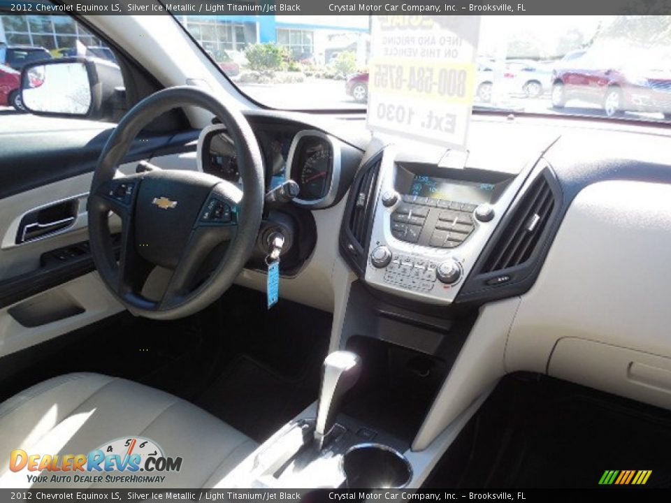 2012 Chevrolet Equinox LS Silver Ice Metallic / Light Titanium/Jet Black Photo #12