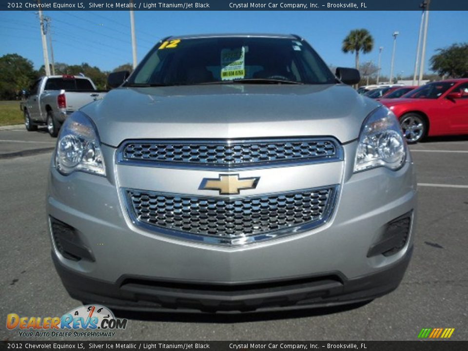 2012 Chevrolet Equinox LS Silver Ice Metallic / Light Titanium/Jet Black Photo #14