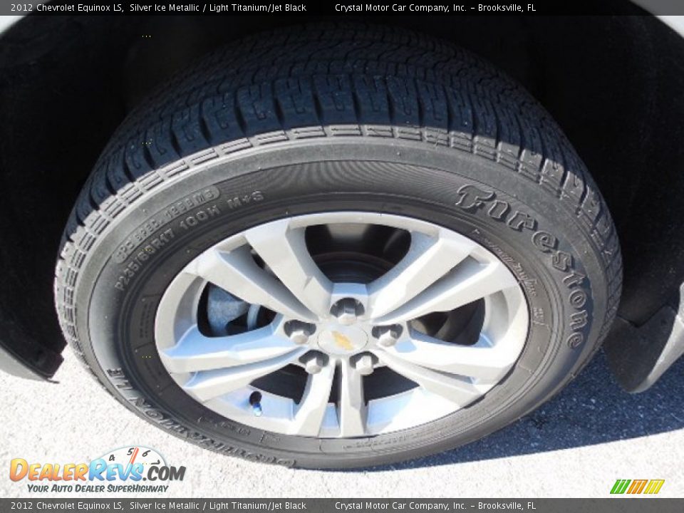 2012 Chevrolet Equinox LS Silver Ice Metallic / Light Titanium/Jet Black Photo #15
