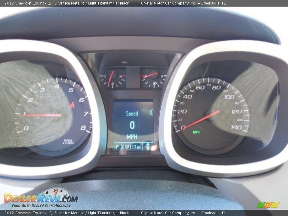 2012 Chevrolet Equinox LS Silver Ice Metallic / Light Titanium/Jet Black Photo #19