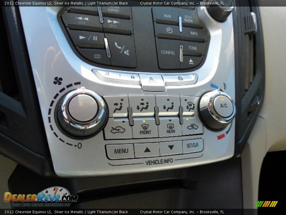 2012 Chevrolet Equinox LS Silver Ice Metallic / Light Titanium/Jet Black Photo #21