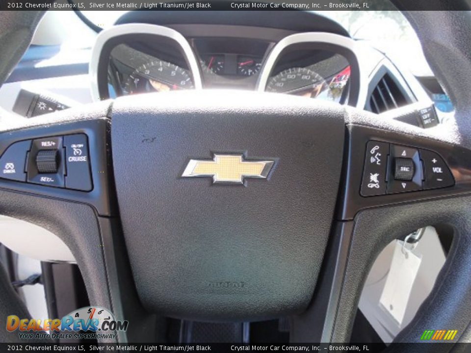 2012 Chevrolet Equinox LS Silver Ice Metallic / Light Titanium/Jet Black Photo #22