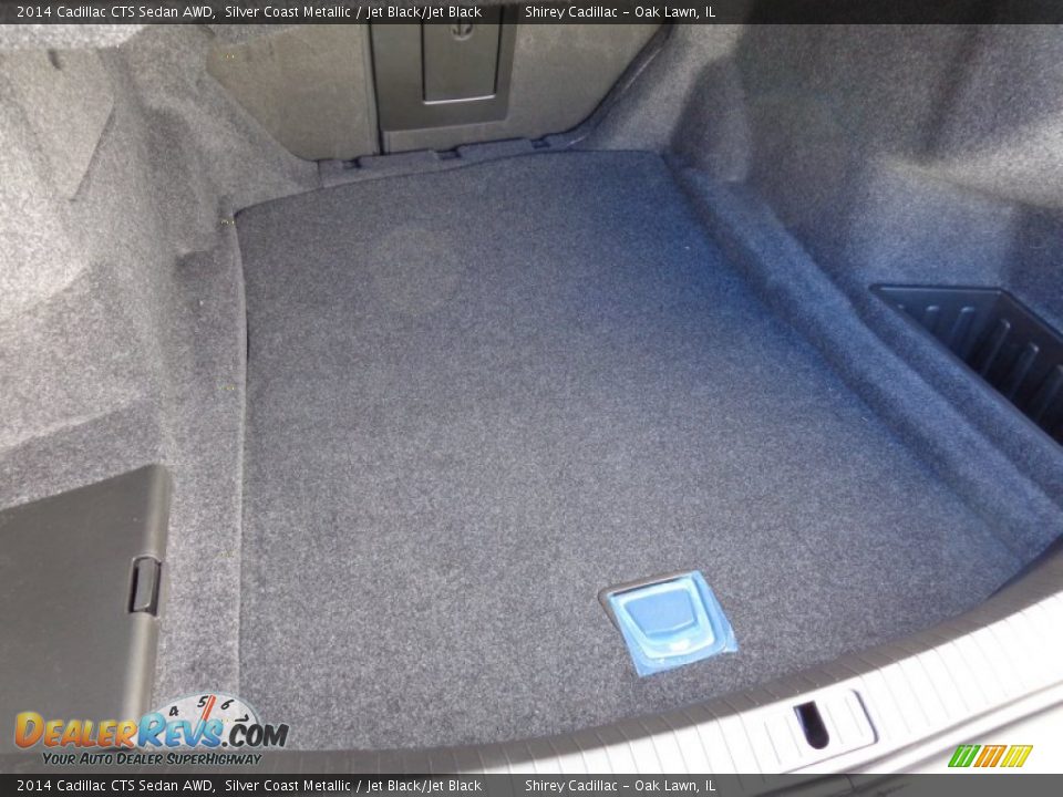 2014 Cadillac CTS Sedan AWD Silver Coast Metallic / Jet Black/Jet Black Photo #9