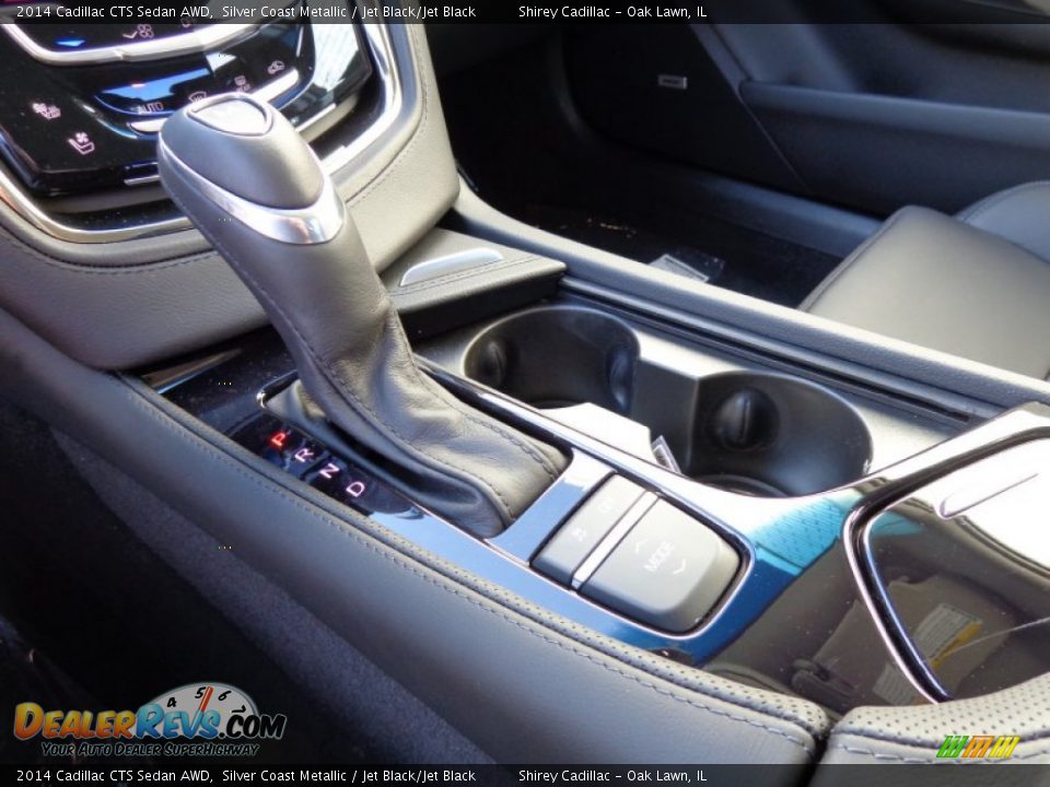 2014 Cadillac CTS Sedan AWD Silver Coast Metallic / Jet Black/Jet Black Photo #18