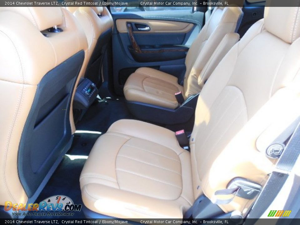 2014 Chevrolet Traverse LTZ Crystal Red Tintcoat / Ebony/Mojave Photo #5