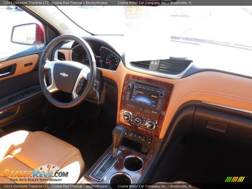 2014 Chevrolet Traverse LTZ Crystal Red Tintcoat / Ebony/Mojave Photo #13