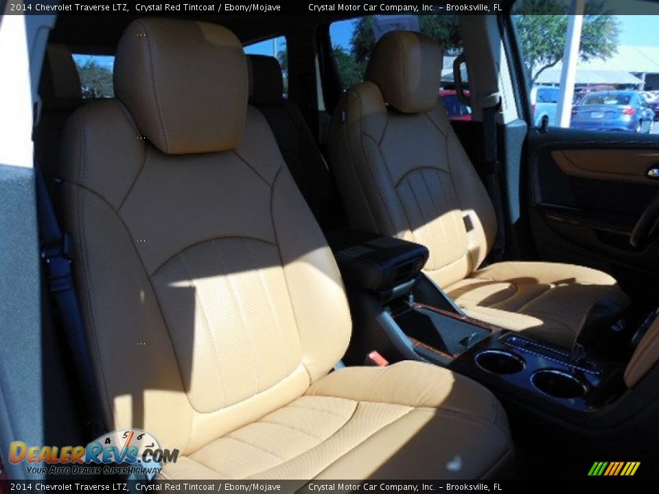 2014 Chevrolet Traverse LTZ Crystal Red Tintcoat / Ebony/Mojave Photo #14