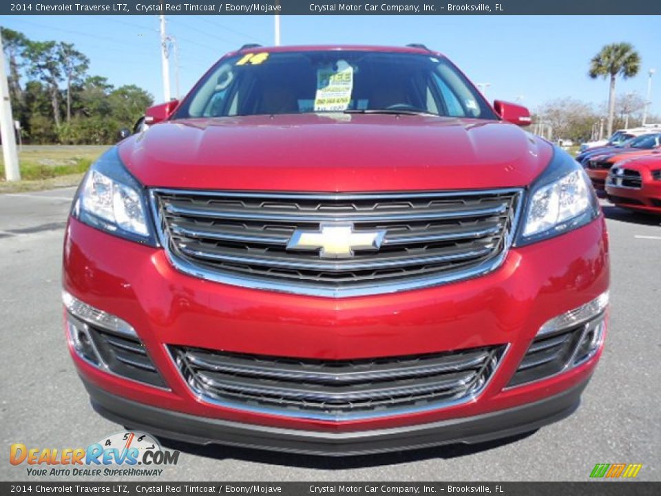 2014 Chevrolet Traverse LTZ Crystal Red Tintcoat / Ebony/Mojave Photo #15