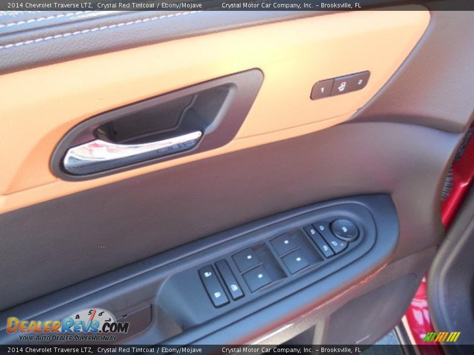 2014 Chevrolet Traverse LTZ Crystal Red Tintcoat / Ebony/Mojave Photo #19