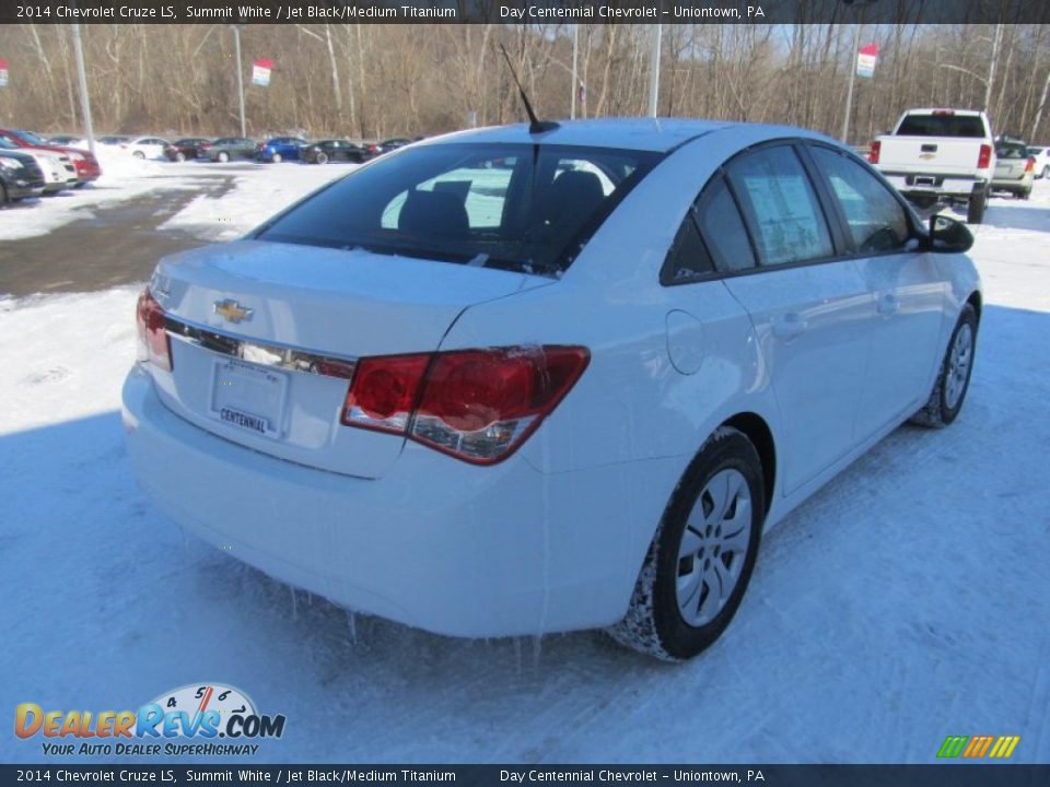 2014 Chevrolet Cruze LS Summit White / Jet Black/Medium Titanium Photo #5