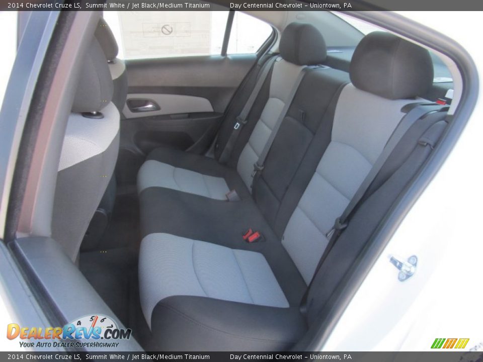 2014 Chevrolet Cruze LS Summit White / Jet Black/Medium Titanium Photo #12