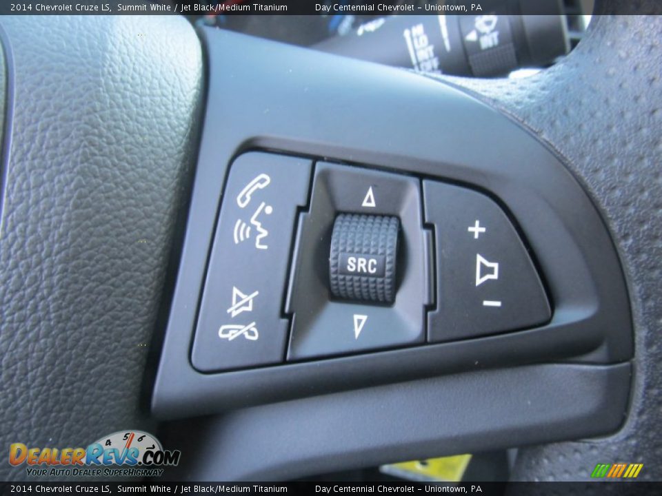 2014 Chevrolet Cruze LS Summit White / Jet Black/Medium Titanium Photo #17
