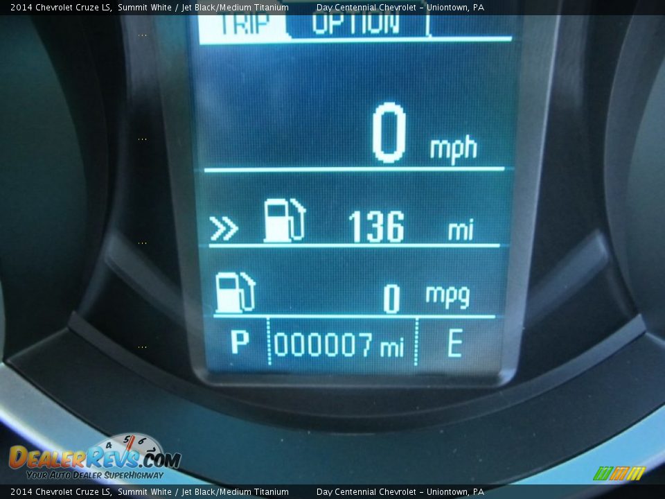2014 Chevrolet Cruze LS Summit White / Jet Black/Medium Titanium Photo #20