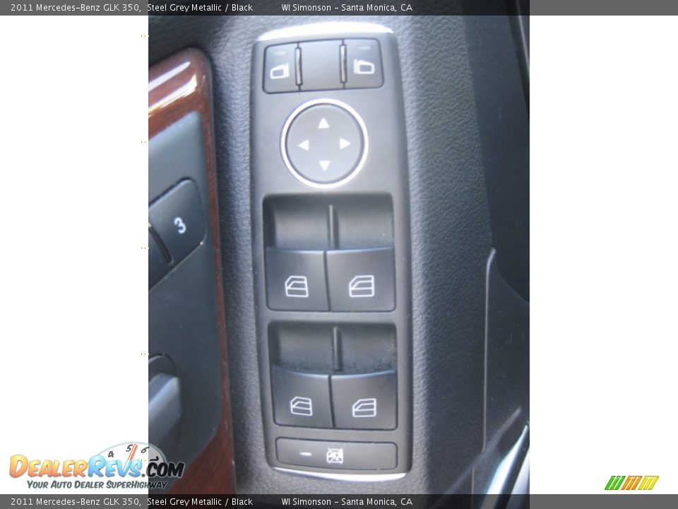 2011 Mercedes-Benz GLK 350 Steel Grey Metallic / Black Photo #8