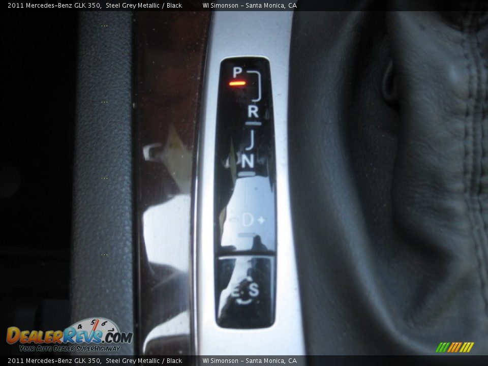 2011 Mercedes-Benz GLK 350 Steel Grey Metallic / Black Photo #11