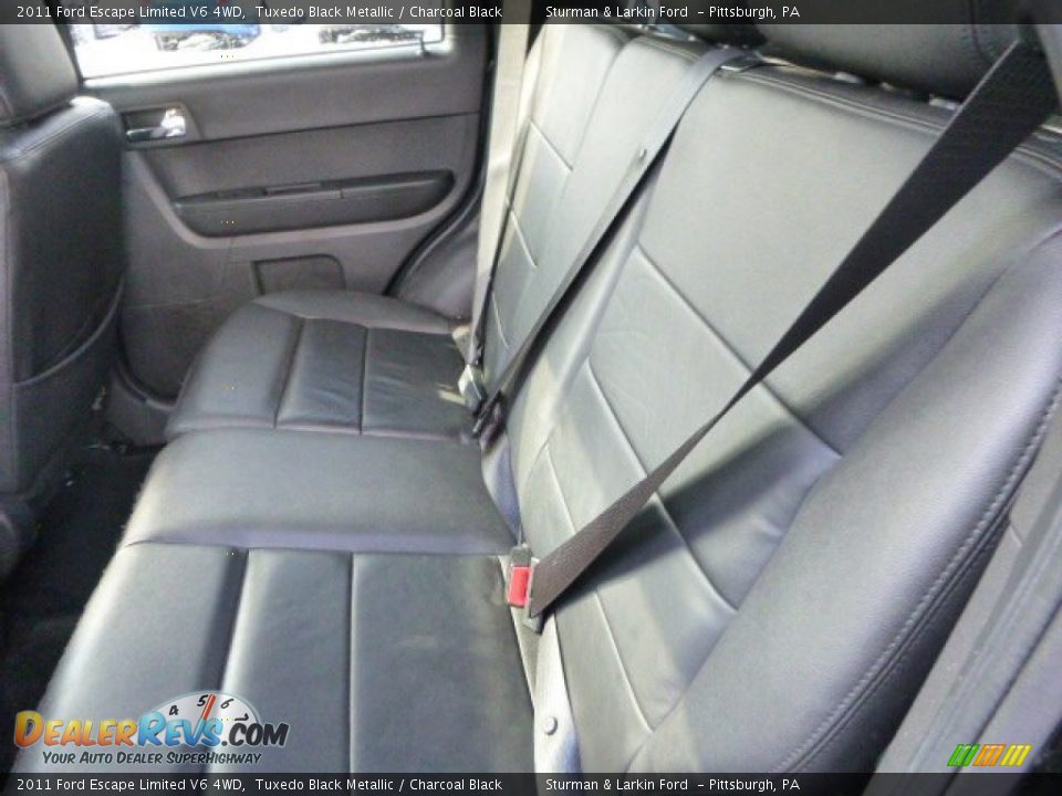 2011 Ford Escape Limited V6 4WD Tuxedo Black Metallic / Charcoal Black Photo #9