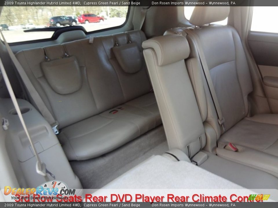 2009 Toyota Highlander Hybrid Limited 4WD Cypress Green Pearl / Sand Beige Photo #6