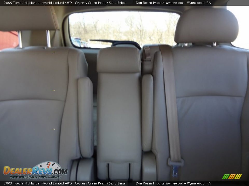 2009 Toyota Highlander Hybrid Limited 4WD Cypress Green Pearl / Sand Beige Photo #12