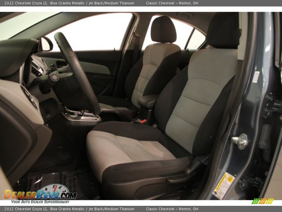 2012 Chevrolet Cruze LS Blue Granite Metallic / Jet Black/Medium Titanium Photo #5