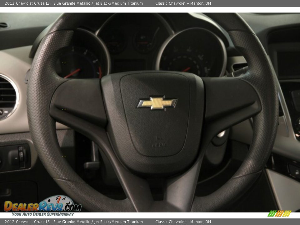 2012 Chevrolet Cruze LS Blue Granite Metallic / Jet Black/Medium Titanium Photo #6