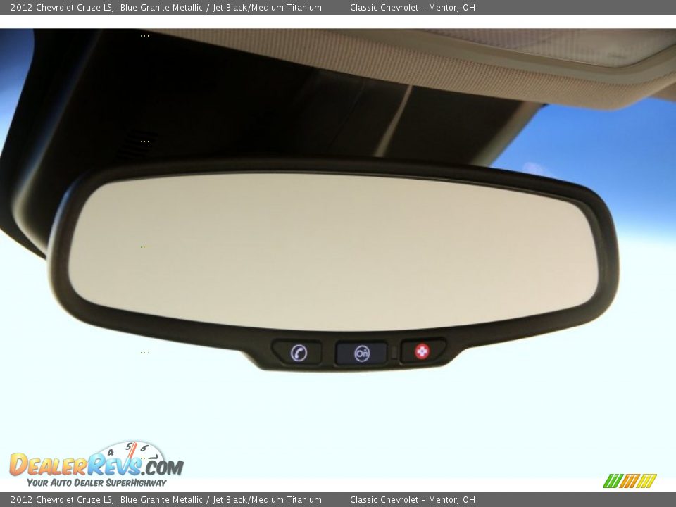 2012 Chevrolet Cruze LS Blue Granite Metallic / Jet Black/Medium Titanium Photo #8