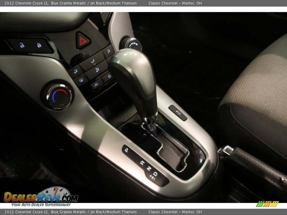 2012 Chevrolet Cruze LS Blue Granite Metallic / Jet Black/Medium Titanium Photo #10
