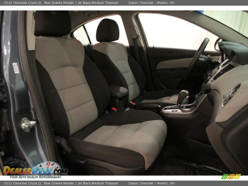 2012 Chevrolet Cruze LS Blue Granite Metallic / Jet Black/Medium Titanium Photo #11