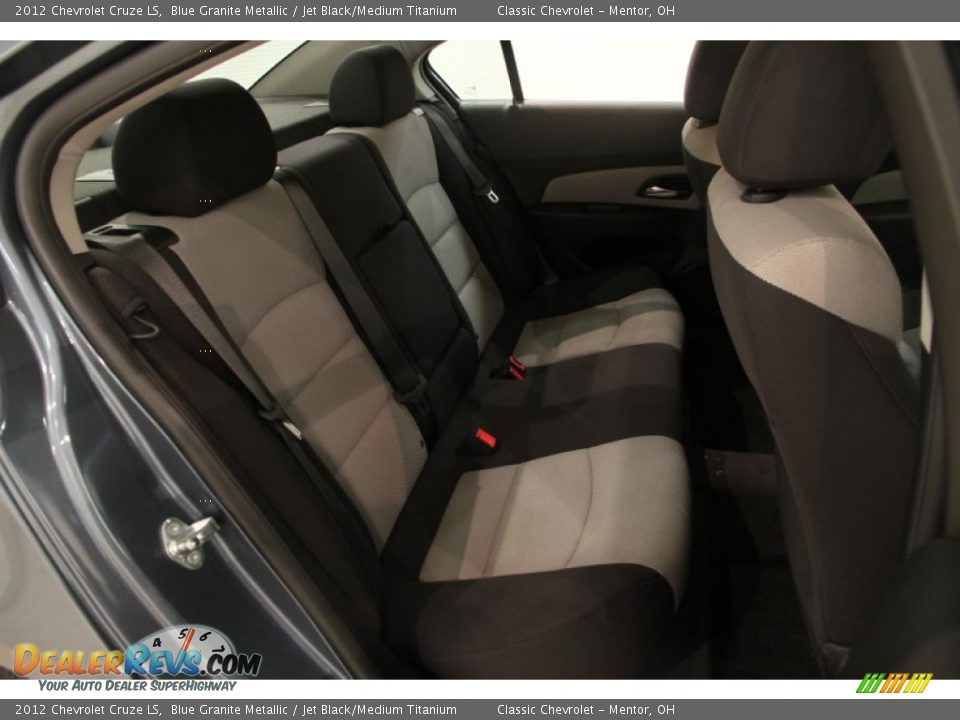 2012 Chevrolet Cruze LS Blue Granite Metallic / Jet Black/Medium Titanium Photo #12