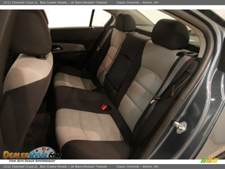 2012 Chevrolet Cruze LS Blue Granite Metallic / Jet Black/Medium Titanium Photo #13