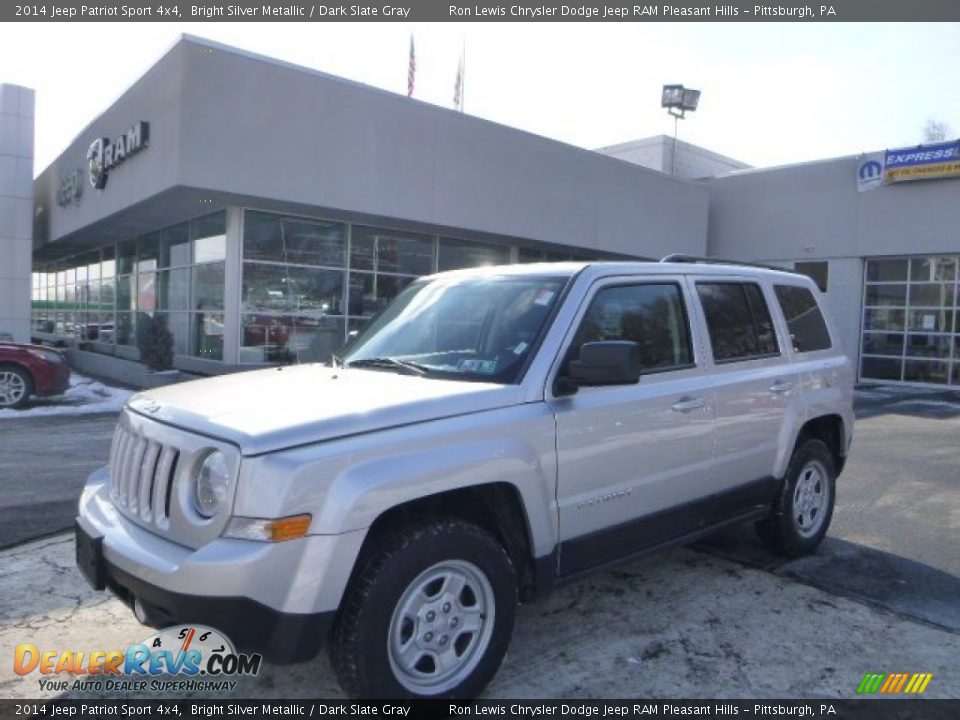 2014 Jeep Patriot Sport 4x4 Bright Silver Metallic / Dark Slate Gray Photo #1