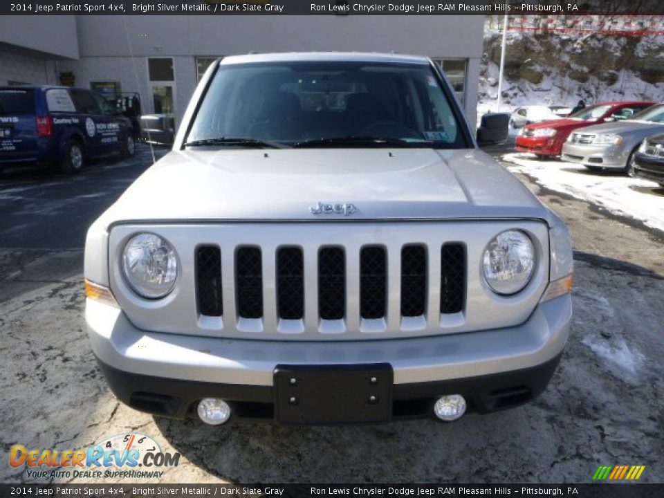2014 Jeep Patriot Sport 4x4 Bright Silver Metallic / Dark Slate Gray Photo #8