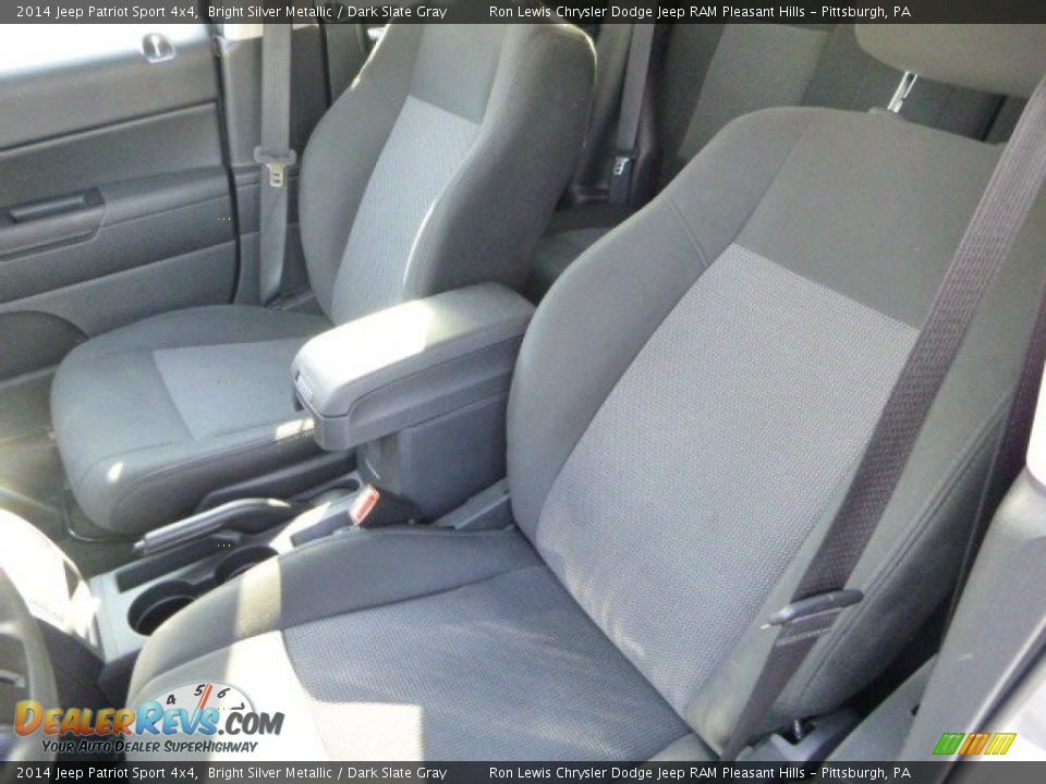 2014 Jeep Patriot Sport 4x4 Bright Silver Metallic / Dark Slate Gray Photo #12