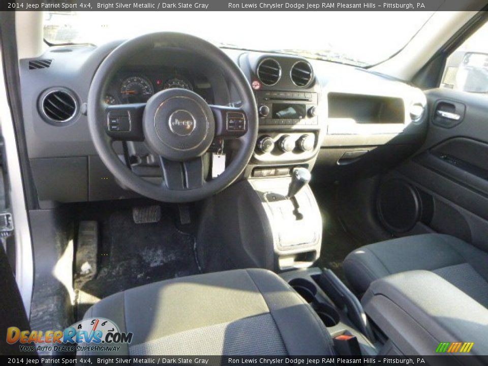2014 Jeep Patriot Sport 4x4 Bright Silver Metallic / Dark Slate Gray Photo #14