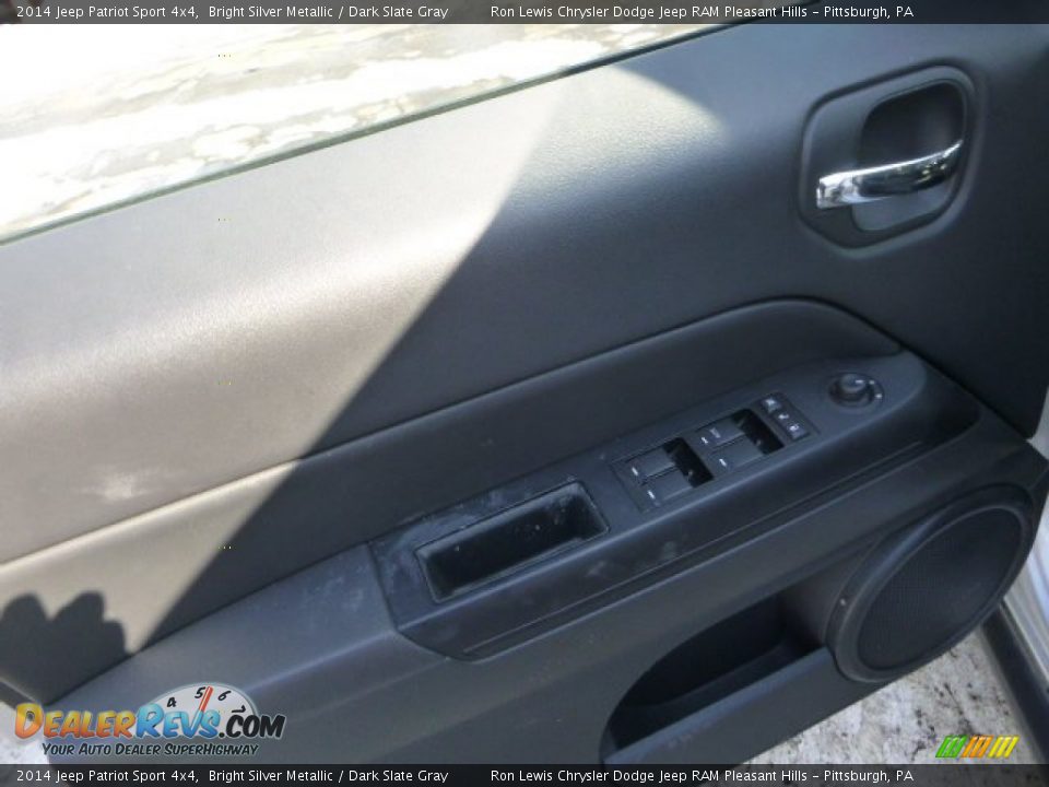 2014 Jeep Patriot Sport 4x4 Bright Silver Metallic / Dark Slate Gray Photo #15