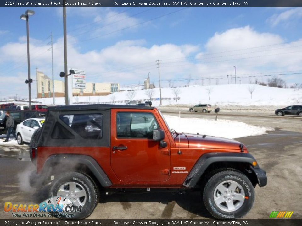 2014 Jeep Wrangler Sport 4x4 Copperhead / Black Photo #5