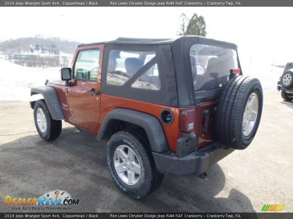 2014 Jeep Wrangler Sport 4x4 Copperhead / Black Photo #8