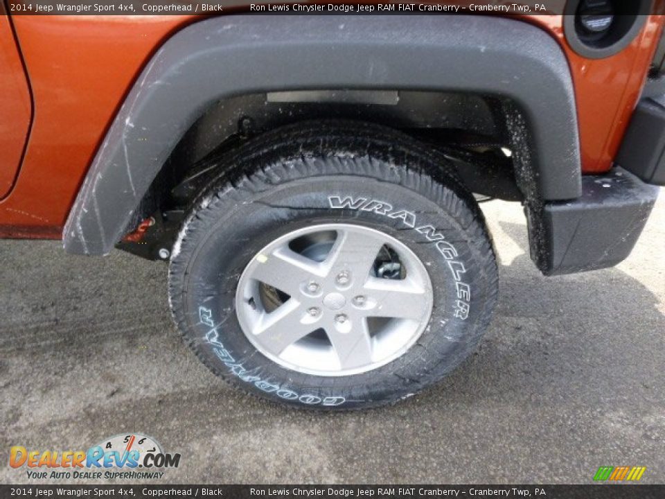 2014 Jeep Wrangler Sport 4x4 Copperhead / Black Photo #9