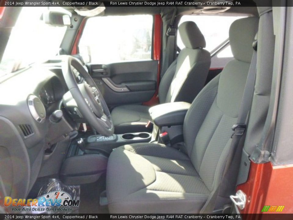 2014 Jeep Wrangler Sport 4x4 Copperhead / Black Photo #10