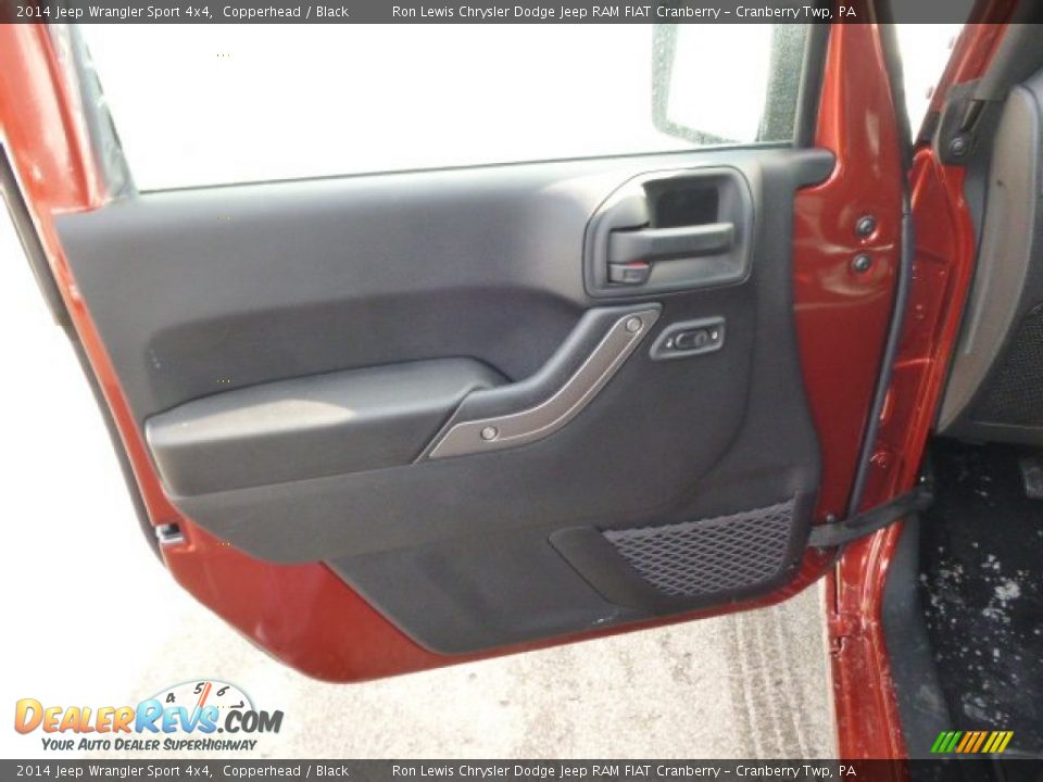 2014 Jeep Wrangler Sport 4x4 Copperhead / Black Photo #14