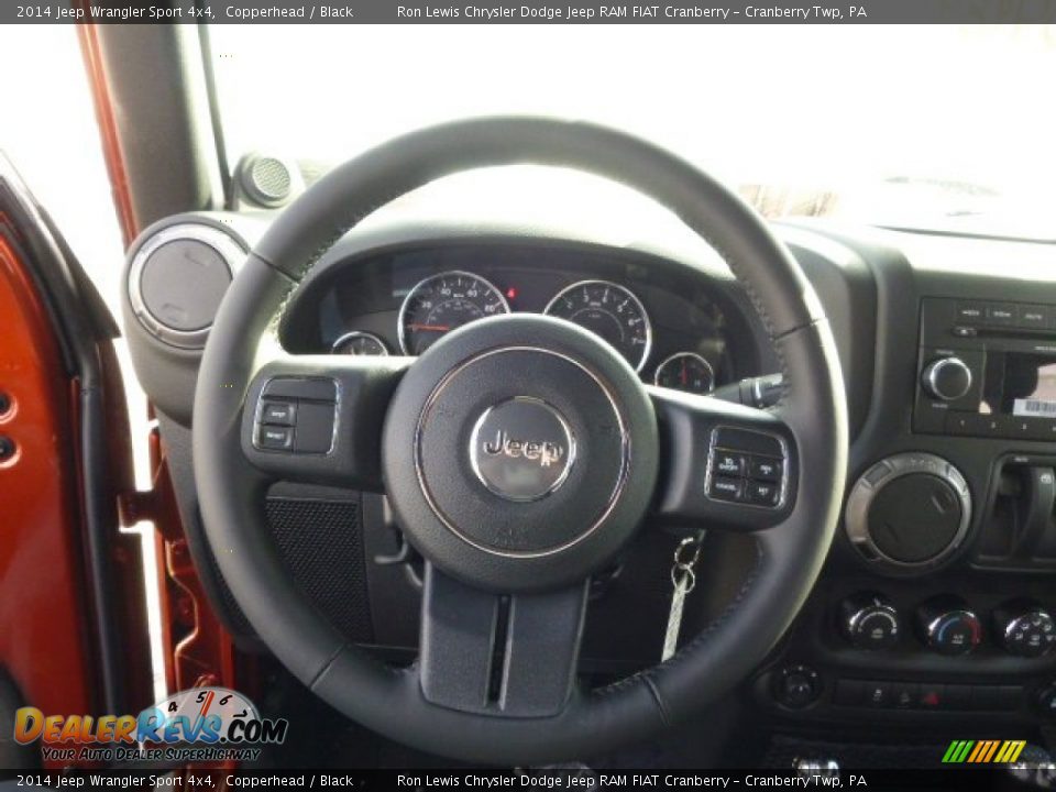 2014 Jeep Wrangler Sport 4x4 Copperhead / Black Photo #18