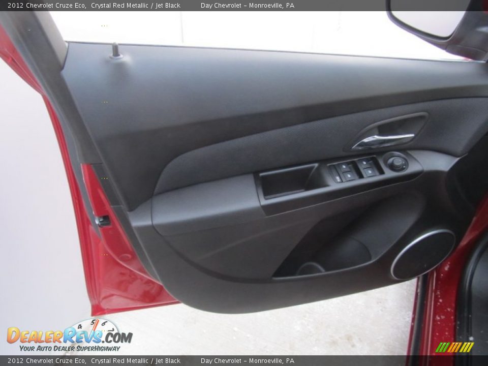 2012 Chevrolet Cruze Eco Crystal Red Metallic / Jet Black Photo #10