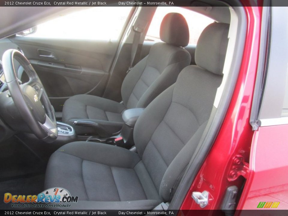 2012 Chevrolet Cruze Eco Crystal Red Metallic / Jet Black Photo #11