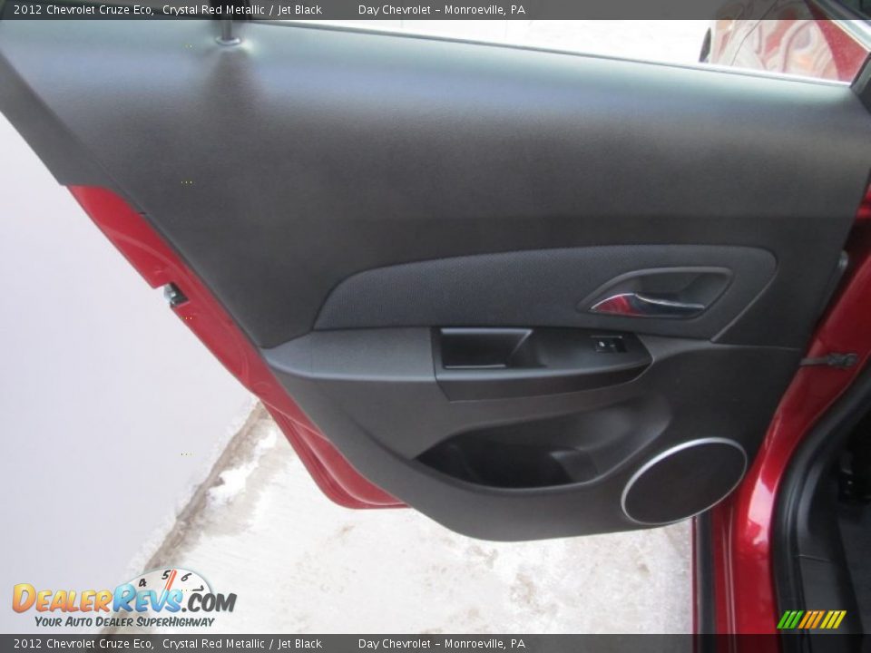 2012 Chevrolet Cruze Eco Crystal Red Metallic / Jet Black Photo #13
