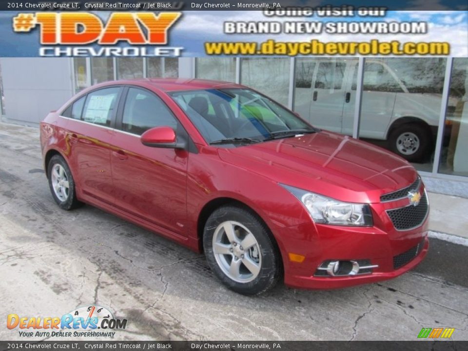2014 Chevrolet Cruze LT Crystal Red Tintcoat / Jet Black Photo #1
