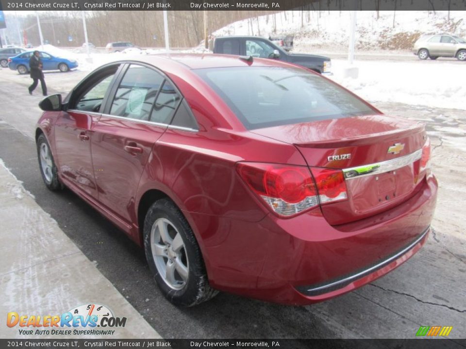 2014 Chevrolet Cruze LT Crystal Red Tintcoat / Jet Black Photo #6