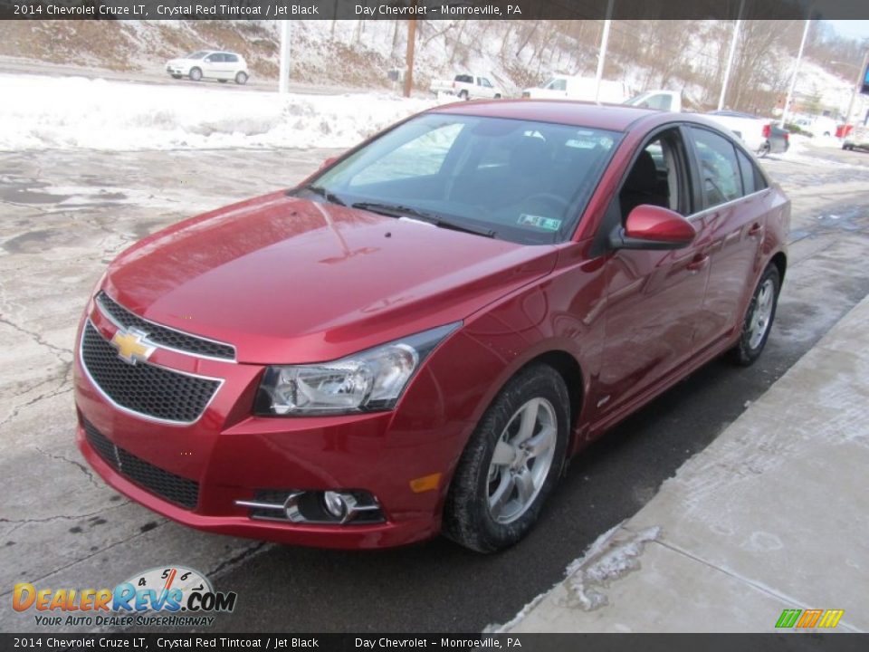 2014 Chevrolet Cruze LT Crystal Red Tintcoat / Jet Black Photo #7